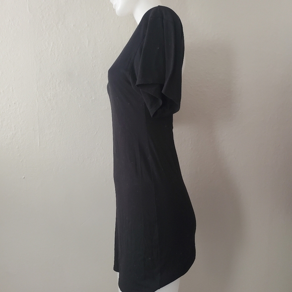 Lux || Little Black Dress Plunging Back Size XS - Picture 4 of 7